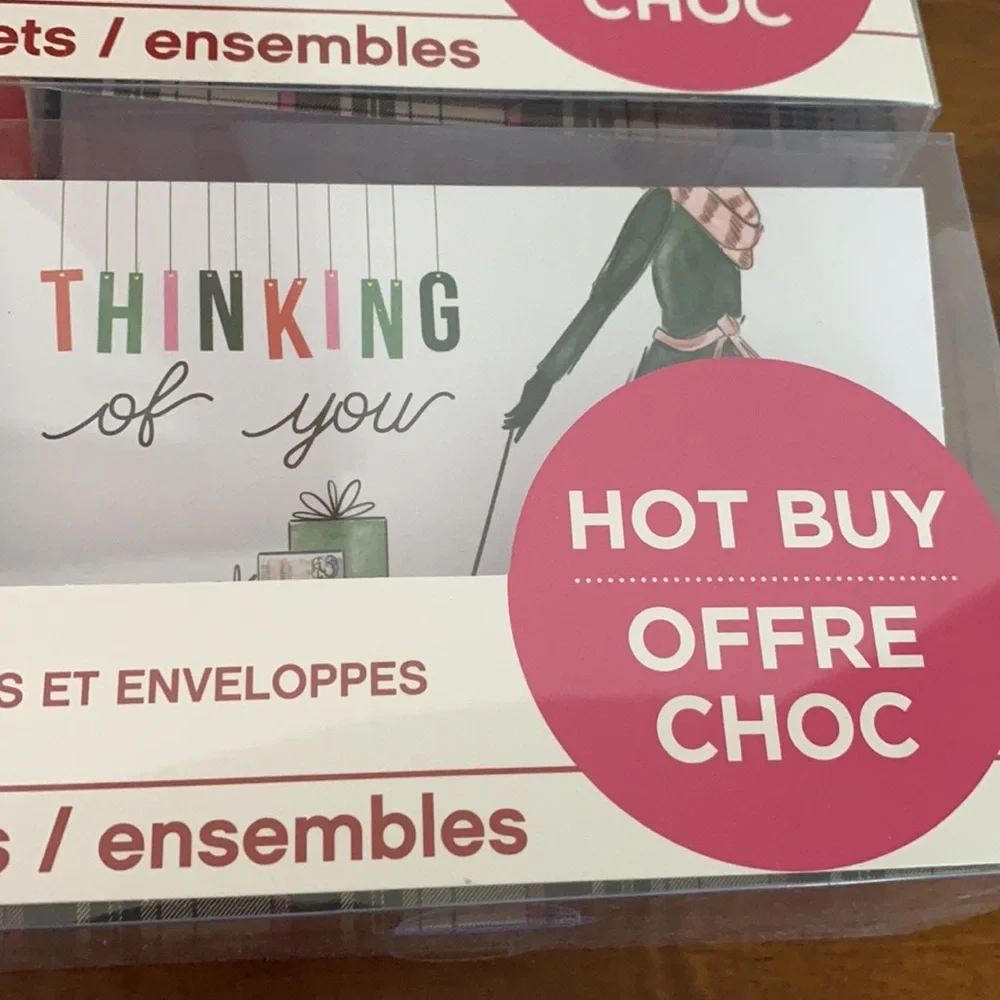 Christmas cards and envelopes by Craft smart
